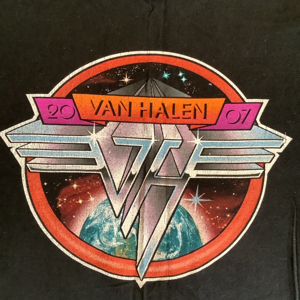 Vintage TEE Van Halen Concert Shirt